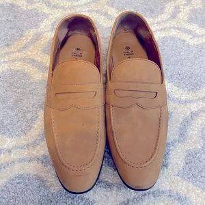 Tan loafers